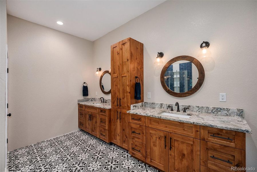 Furnished interior view inside a new home in , Evergreen (Image 7).