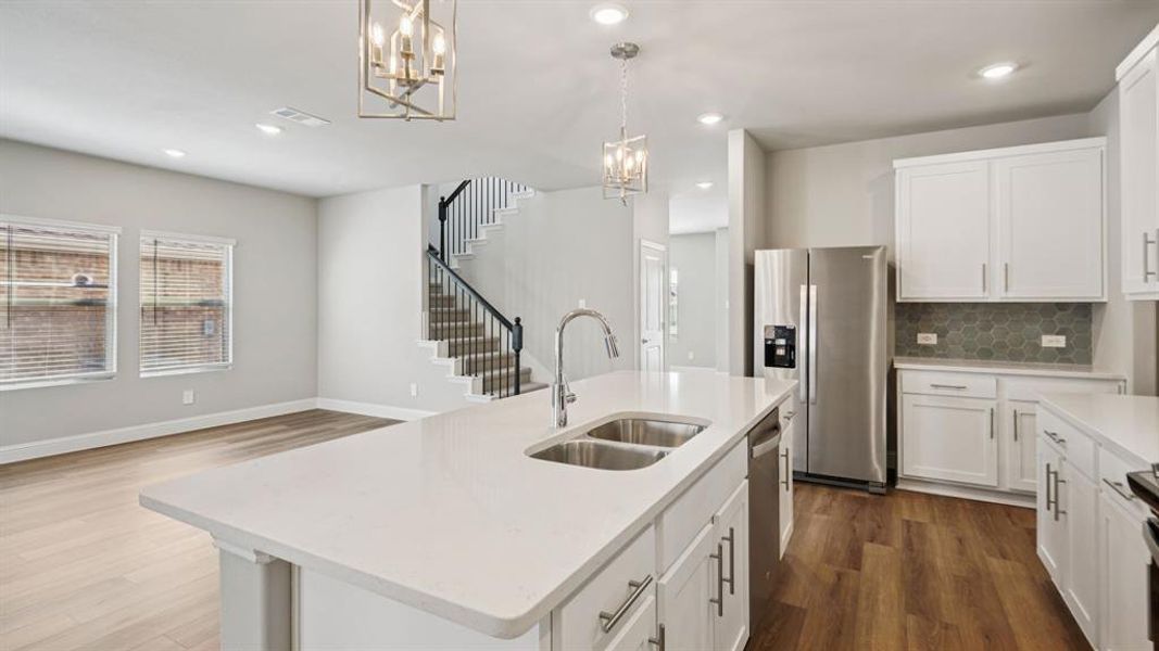 Photo is not of the actual home, but is an inspirational photo of builder’s model home and may depict options, furnishings, and/or decorator features that are not included.