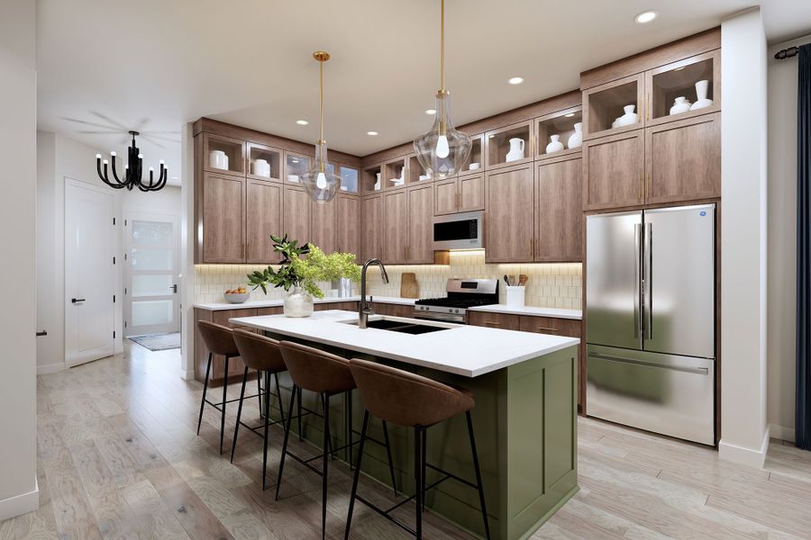 The Bastrop - Kitchen