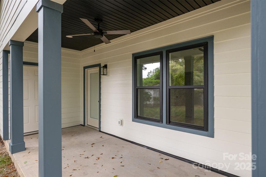Exterior details and patio area of a home in , Gastonia (Image 2).