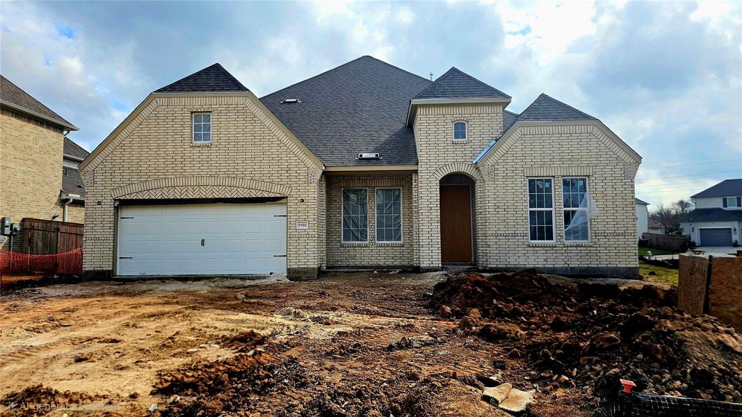 In-progress construction of a new home in , Missouri City, TX (Image 4).