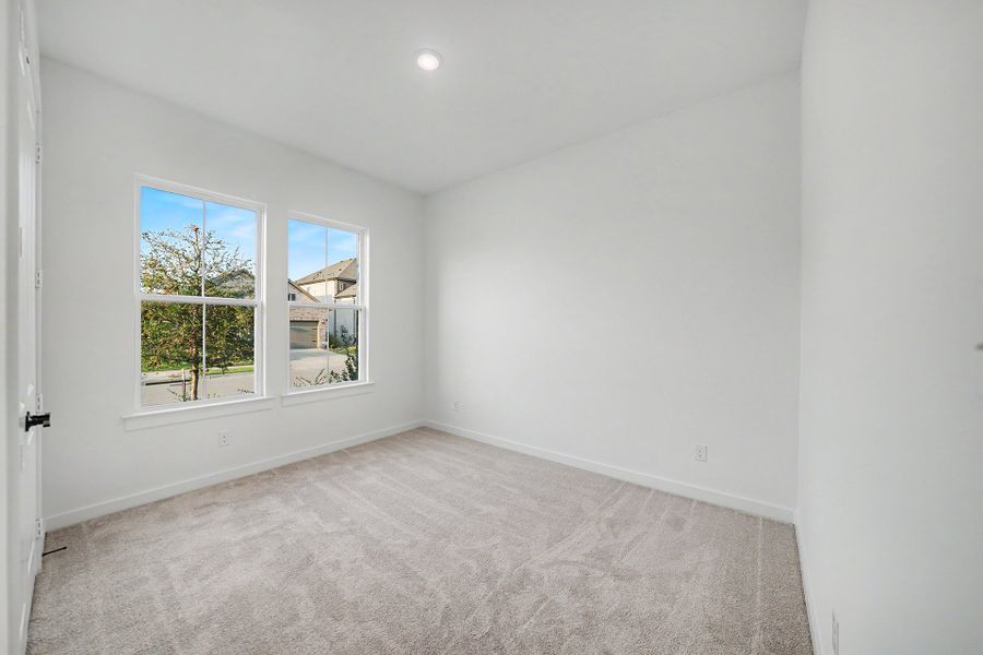 Spacious, unfurnished interior of a new home in Light Farms Brenham - 40' Lots, Celina (Image 25).