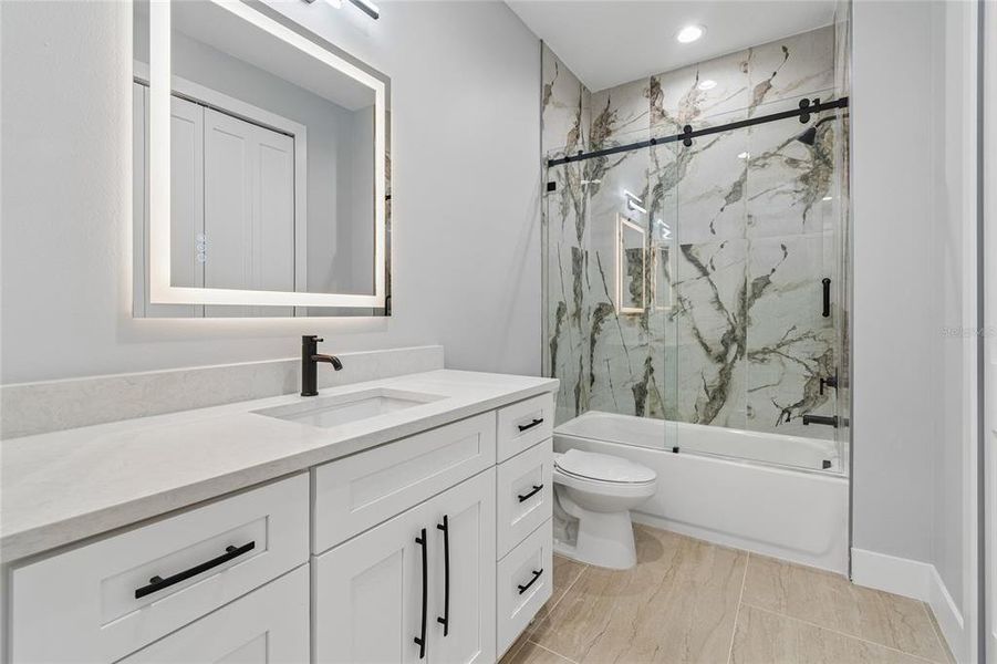Furnished interior view inside a new home in , Tampa (Image 6).