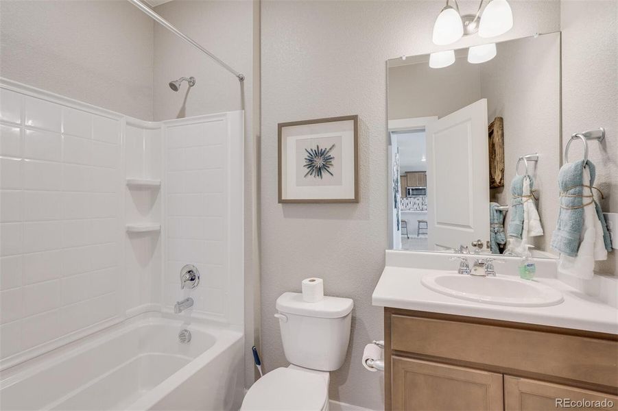 Furnished interior view inside a new home in Spring Valley Ranch, Elizabeth (Image 31).