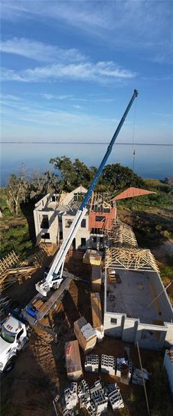 In-progress construction of a new home in , Montverde, FL (Image 13).
