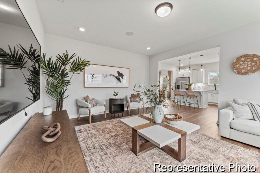 Furnished interior view inside a new home in Morrow Brook, Albemarle (Image 20).