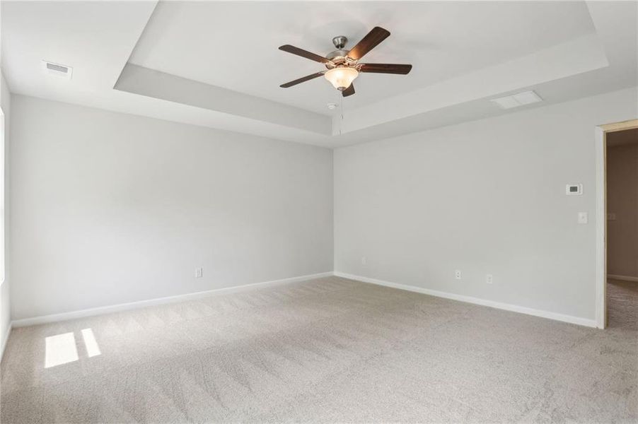 Spacious, unfurnished interior of a new home in The Hills at Cedar Creek, Winder (Image 19).