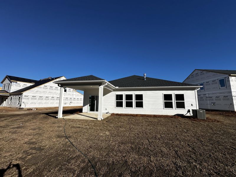 Exterior details and patio area of a home in , Summerville (Image 4).