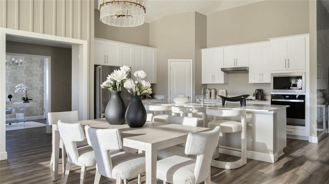 Furnished interior view inside a new home in Pasadena Landing, Wesley Chapel (Image 12).
