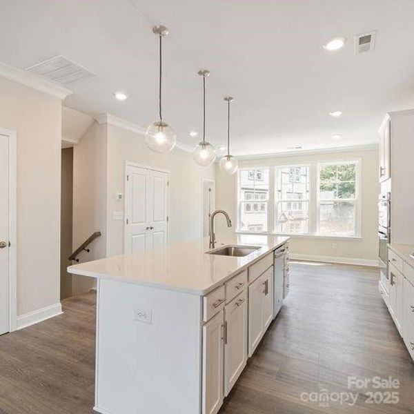 Furnished interior view inside a new home in , Charlotte (Image 5).