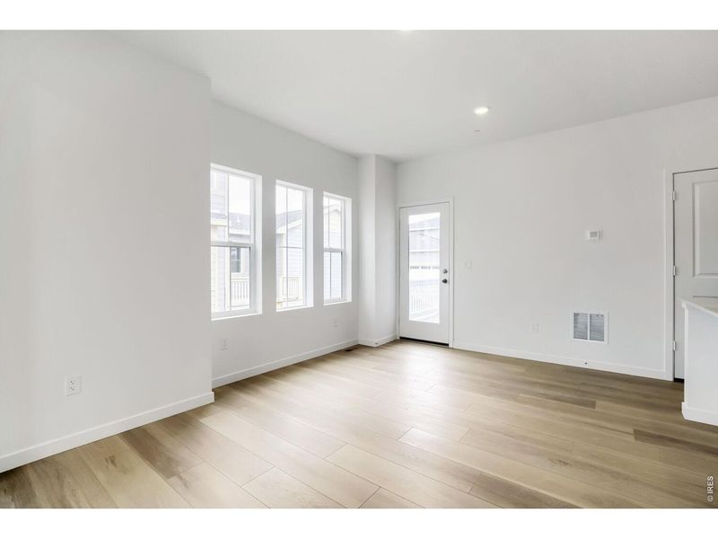 Spacious, unfurnished interior of a new home in Timber Lark, Fort Collins (Image 15). Spacious, unfurnished interior of a new home in Timber Lark, Fort Collins (Image 15).