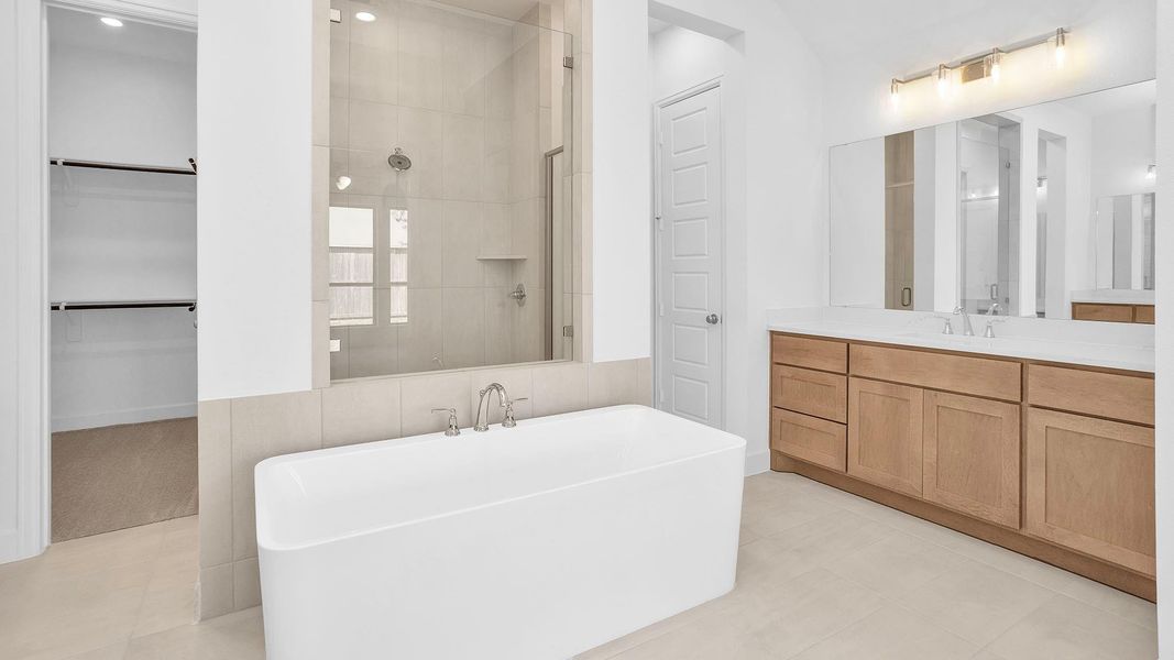 Furnished interior view inside a new home in Escondido, Magnolia (Image 10).