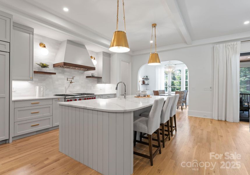 Furnished interior view inside a new home in , Charlotte (Image 9).