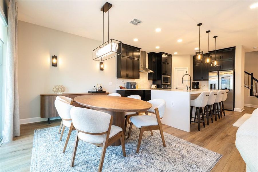 Furnished interior view inside a new home in Eden at Crossprairie, St. Cloud (Image 40).