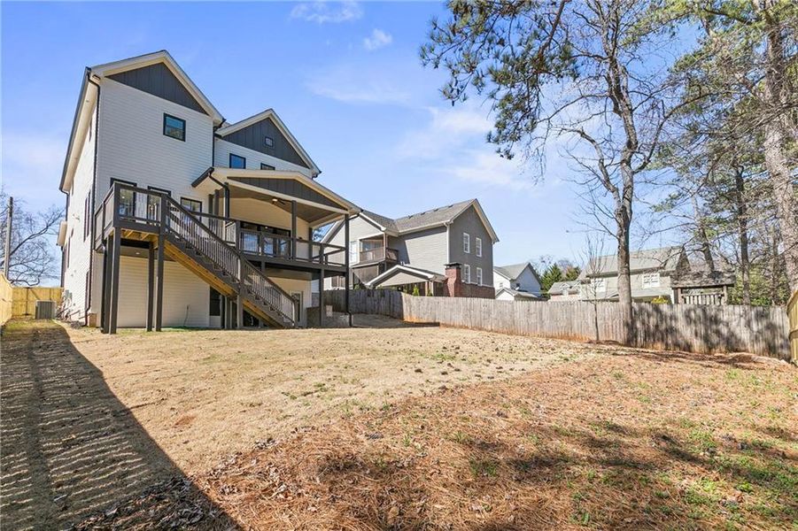 Front exterior of a new home in , Atlanta, GA, highlighting curb appeal (Image 27).