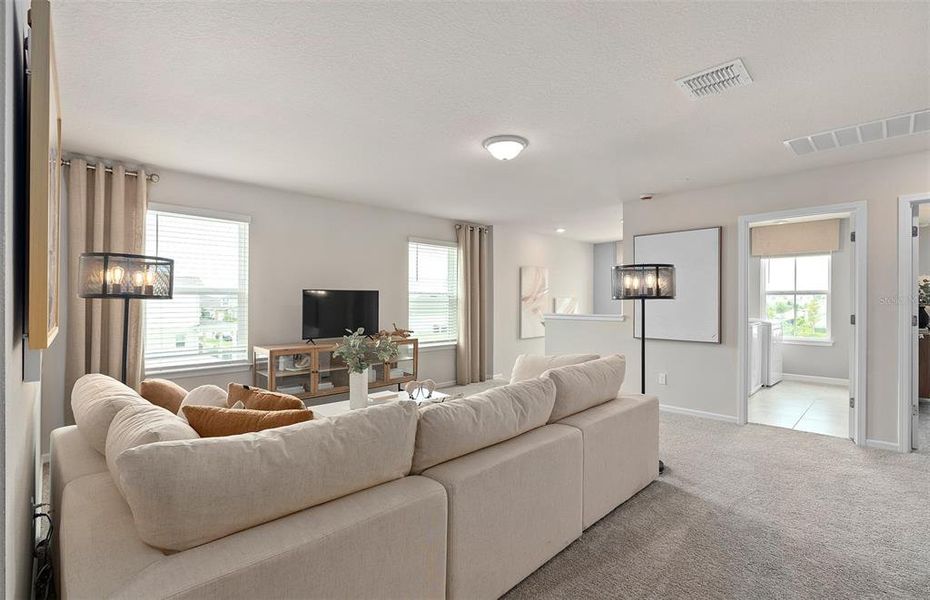 Furnished interior view inside a new home in The Landings at Live Oak Lake, St. Cloud (Image 35).