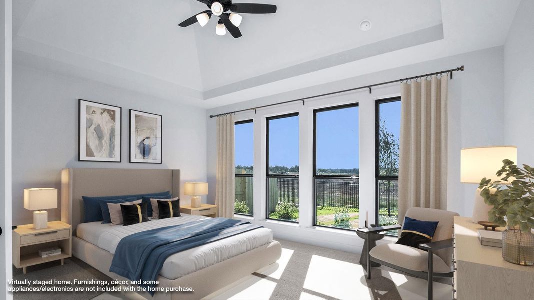 Furnished interior view inside a new home in Briarley, Montgomery (Image 7). Furnished interior view inside a new home in Briarley, Montgomery (Image 7).