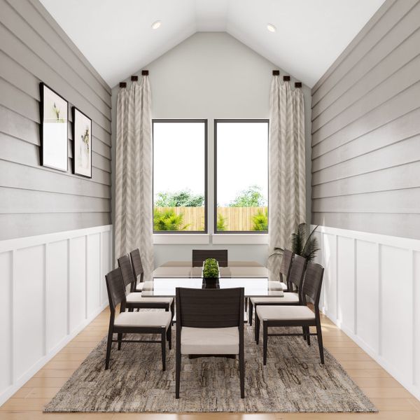 Representative furnished interior of a home built from the Kea by Tri Pointe Homes in Trillium, Richmond (Image 6).