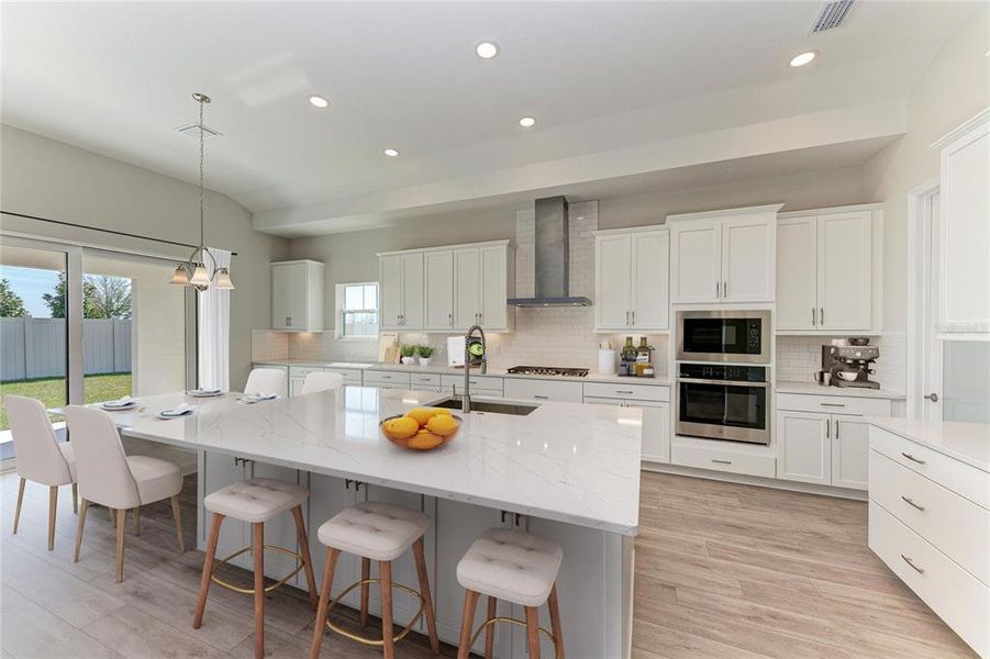 Furnished interior view inside a new home in Oakfield, Parrish (Image 15).