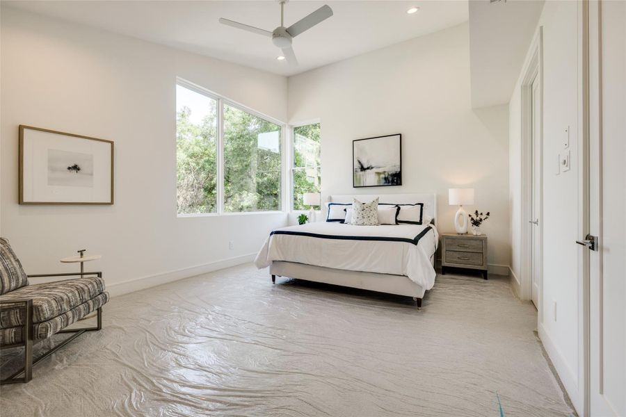 Furnished interior view inside a new home in , Houston (Image 13).