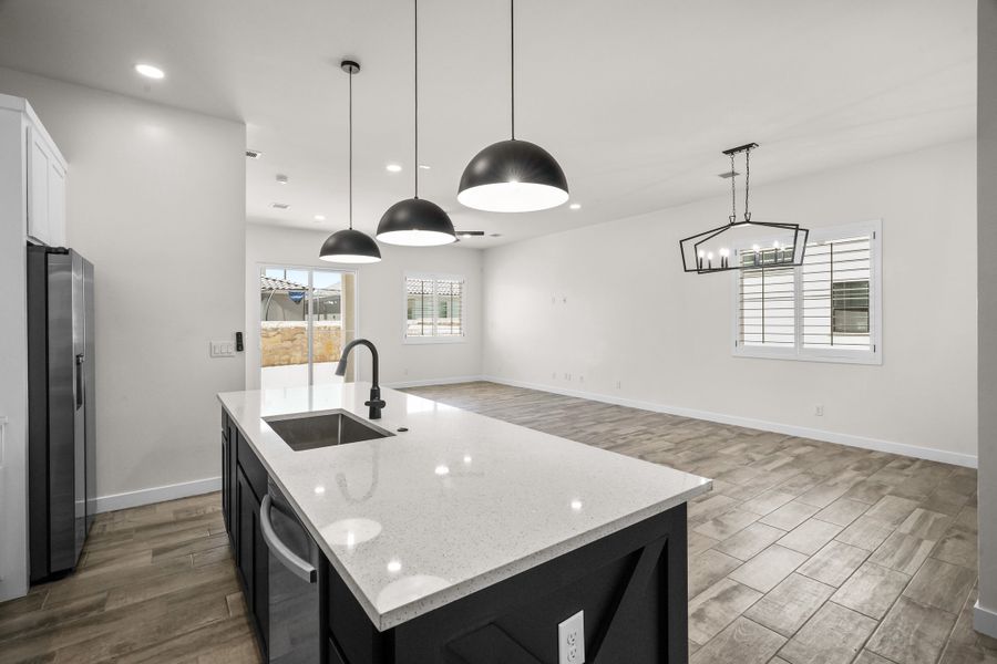 Furnished interior view inside a new home in Summer Sky North, El Paso (Image 11).
