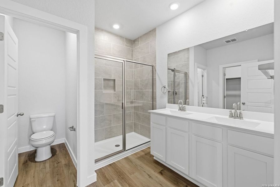 Furnished interior view inside a new home in Highland Ridge, San Antonio (Image 7).