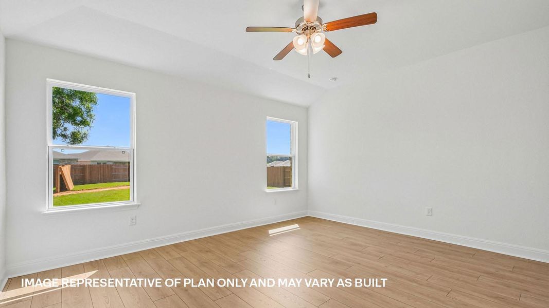 Spacious, unfurnished interior of a new home in Monarch Ranch, Manor (Image 27).