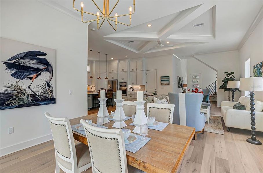 Furnished interior view inside a new home in , Tampa (Image 18).