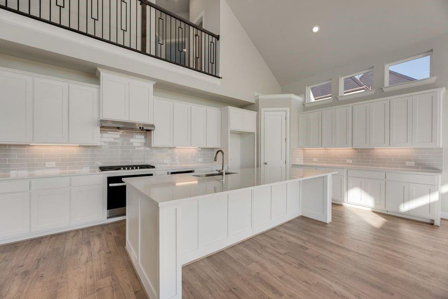 Furnished interior view inside a new home in Park Trails, Forney (Image 10).