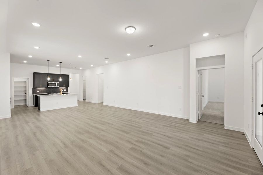 Open Kitchen-Living-Dining Room Representative Photo