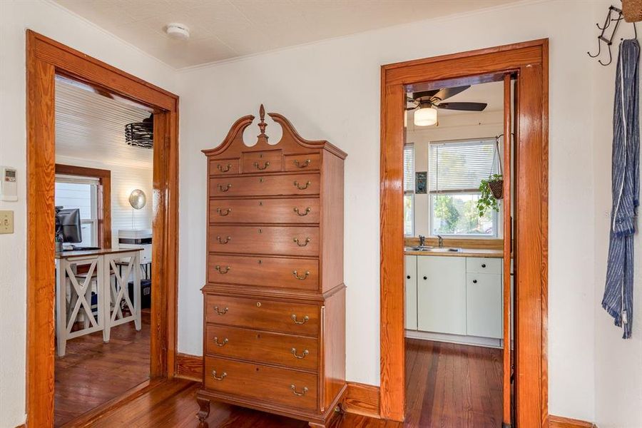 Furnished interior view inside a new home in , St. Petersburg (Image 16).