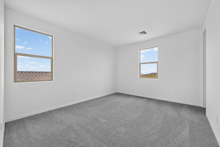 Spacious, unfurnished interior of a new home in Ladera Trails, Queen Creek (Image 20). Spacious, unfurnished interior of a new home in Ladera Trails, Queen Creek (Image 20).