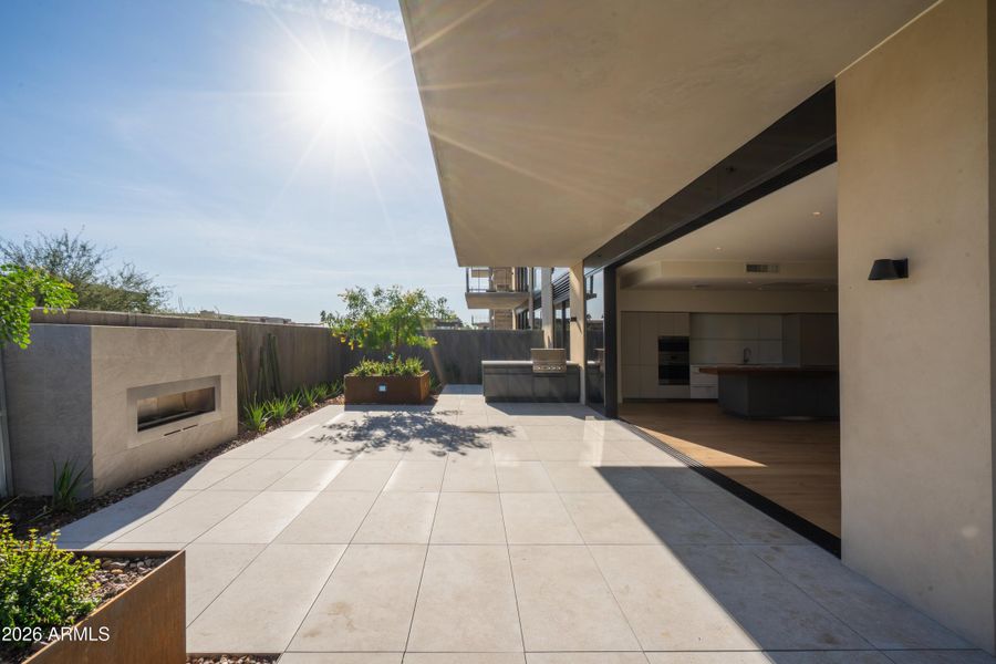 Outdoor Gas Fireplace