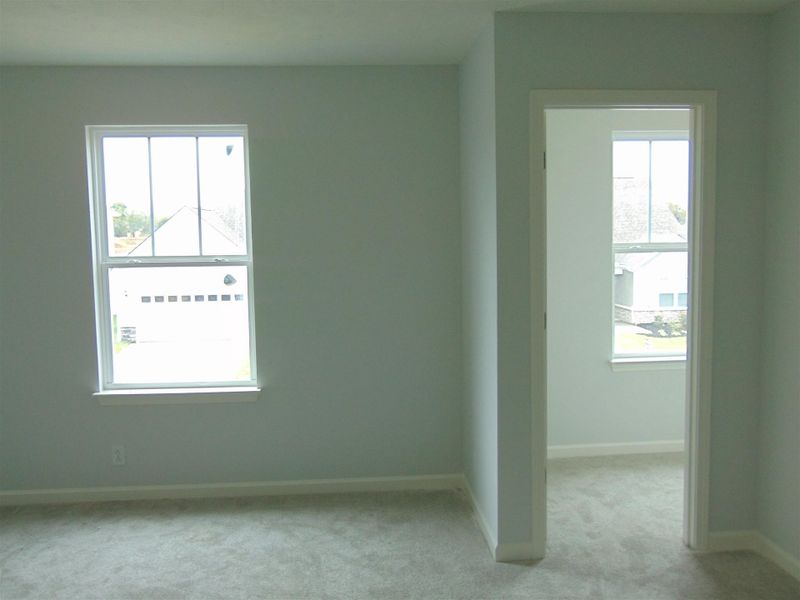 Bedroom two with walk in closet