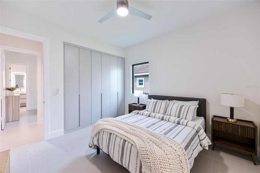 Furnished interior view inside a new home in , Cape Coral (Image 29).