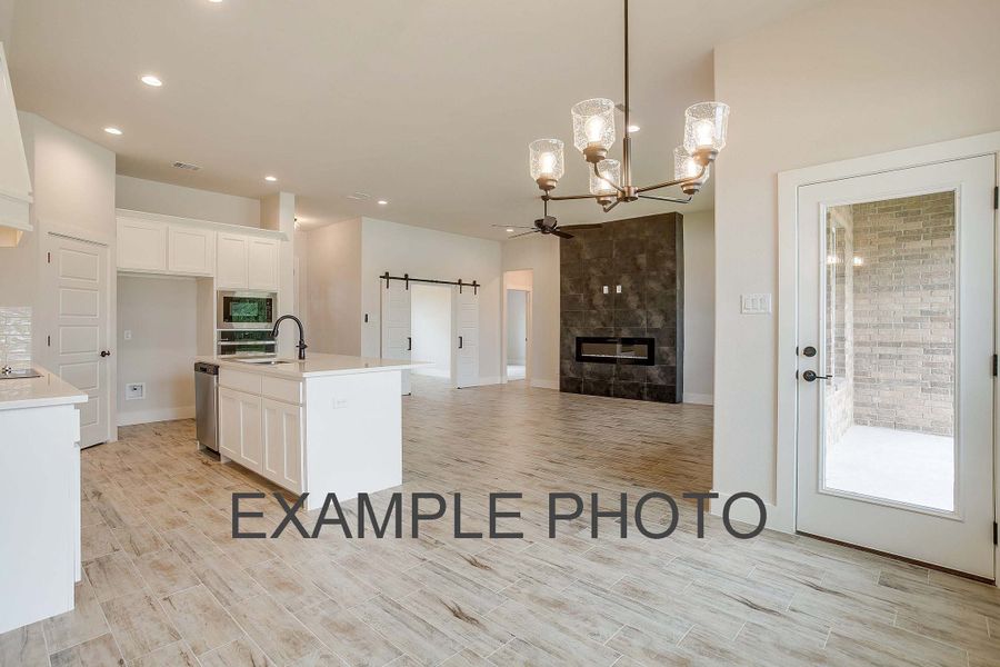Representative furnished interior of a home built from the The Iris by Kenmark Homes in Rocky Top Ranch, Reno (Image 9).