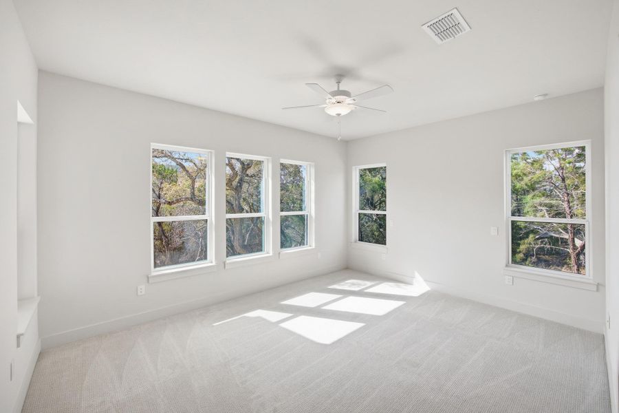 Primary suite retreat