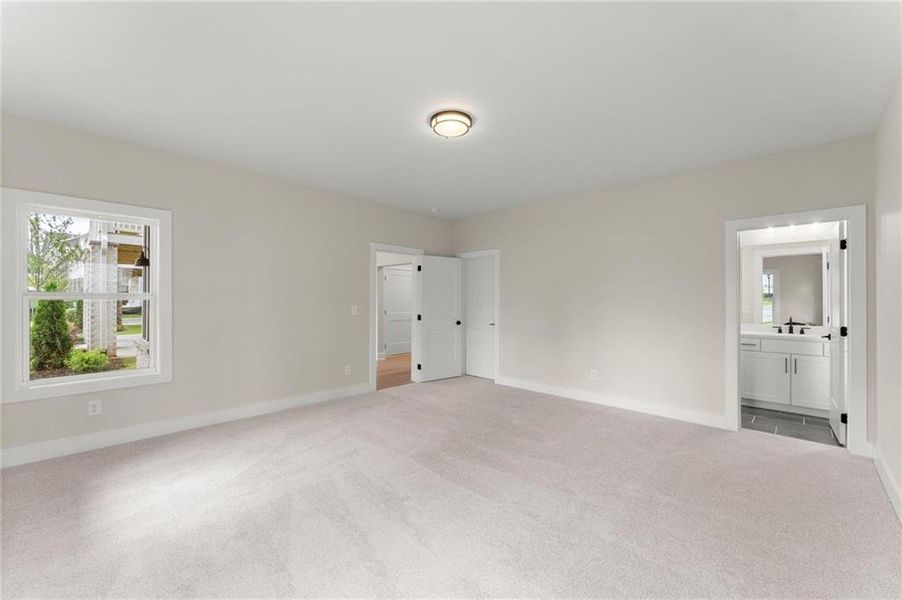 Spacious, unfurnished interior of a new home in West Town, Atlanta (Image 22). Spacious, unfurnished interior of a new home in West Town, Atlanta (Image 22).