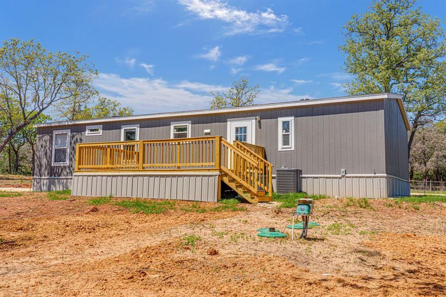 Exterior details and patio area of a home in , Bastrop (Image 12).