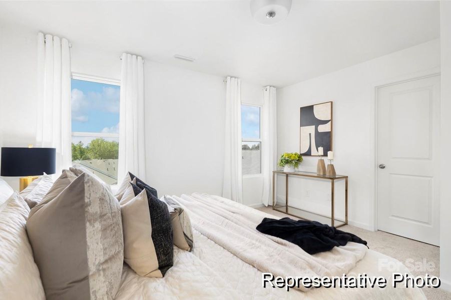 Furnished interior view inside a new home in , Charlotte (Image 7). Furnished interior view inside a new home in , Charlotte (Image 7).