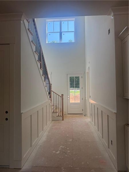 In-progress construction of a new home in , Waleska, GA (Image 24).