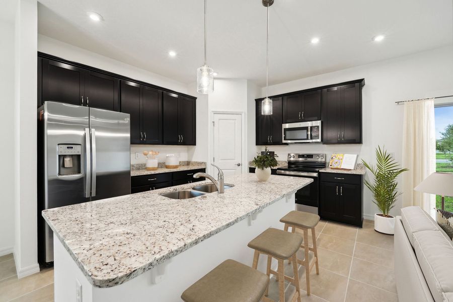 Kitchen at The Seaton at Sunset Lakes Estates