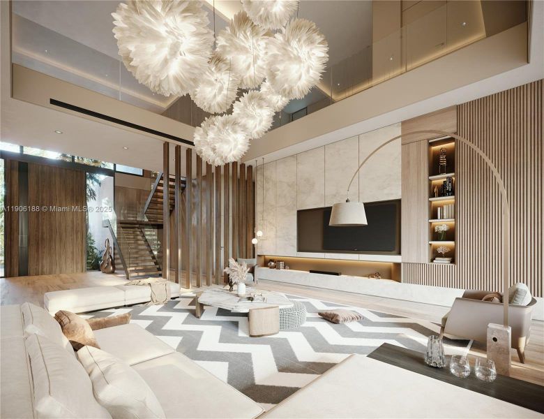 Furnished interior view inside a new home in , Golden Beach (Image 5).