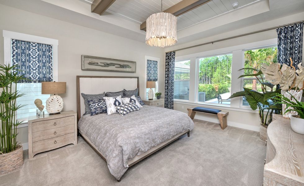 Representative furnished interior of a home built from the Palos Verdes - Elite Series by ICI Homes in Reflections at Seabrook, Nocatee (Image 13). Representative furnished interior of a home built from the Palos Verdes - Elite Series by ICI Homes in Reflections at Seabrook, Nocatee (Image 13).