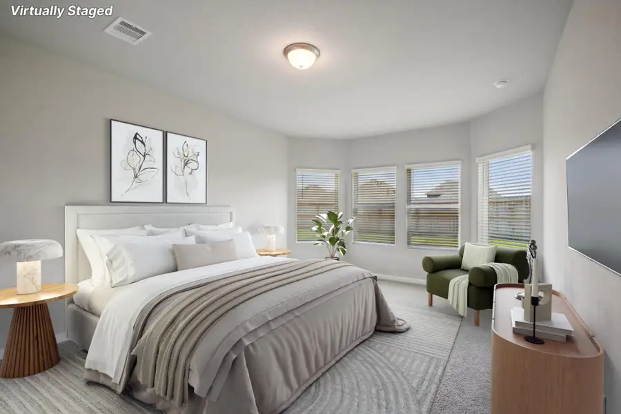 Photo is not of the actual home, but is an inspirational photo of builder’s model home and may depict options, furnishings, and/or decorator features that are not included