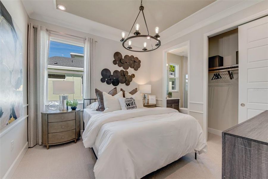Furnished interior view inside a new home in Cresswind DeLand, Deland (Image 14). Furnished interior view inside a new home in Cresswind DeLand, Deland (Image 14).