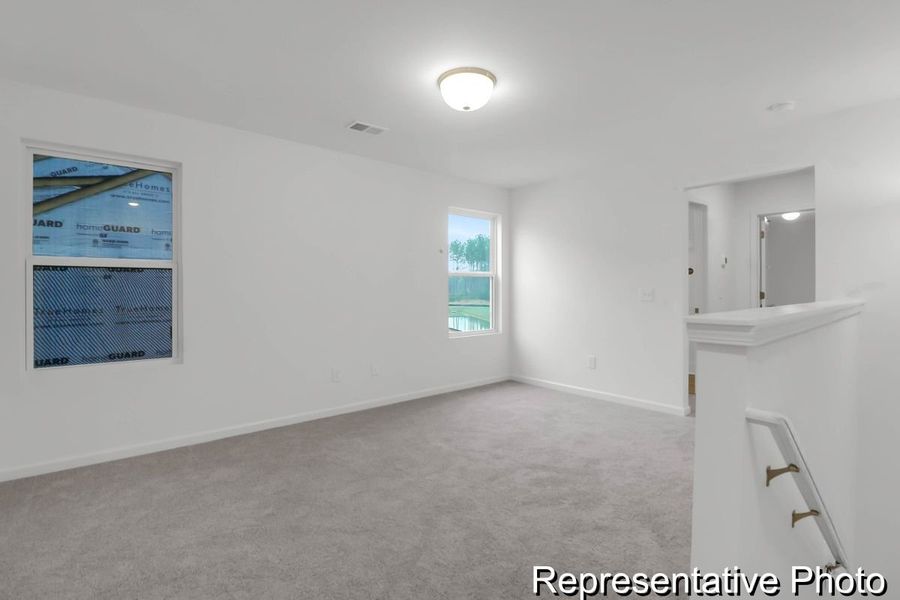 Spacious, unfurnished interior of a new home in Homecoming, Ravenel (Image 17). Spacious, unfurnished interior of a new home in Homecoming, Ravenel (Image 17).