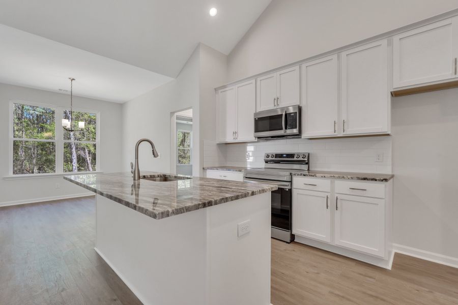 Representative furnished interior of a home built from the The Camilla + Bonus Room by Smith Family Homes in Ramsey Landing, Rincon (Image 6).