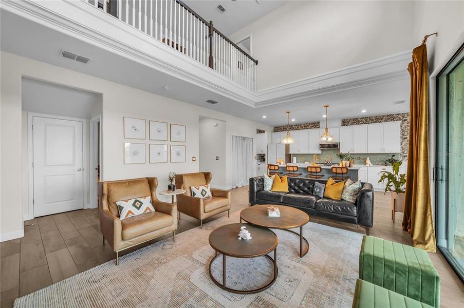 Furnished interior view inside a new home in , Lakewood Ranch (Image 59).