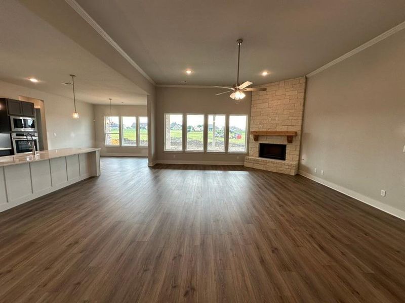 Spacious, unfurnished interior of a new home in Fannin Ranch, Leonard (Image 17).